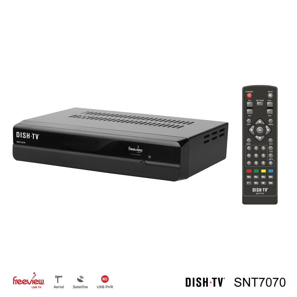 Single Tuner Satellite and Terrestrial Receiver SNT7070