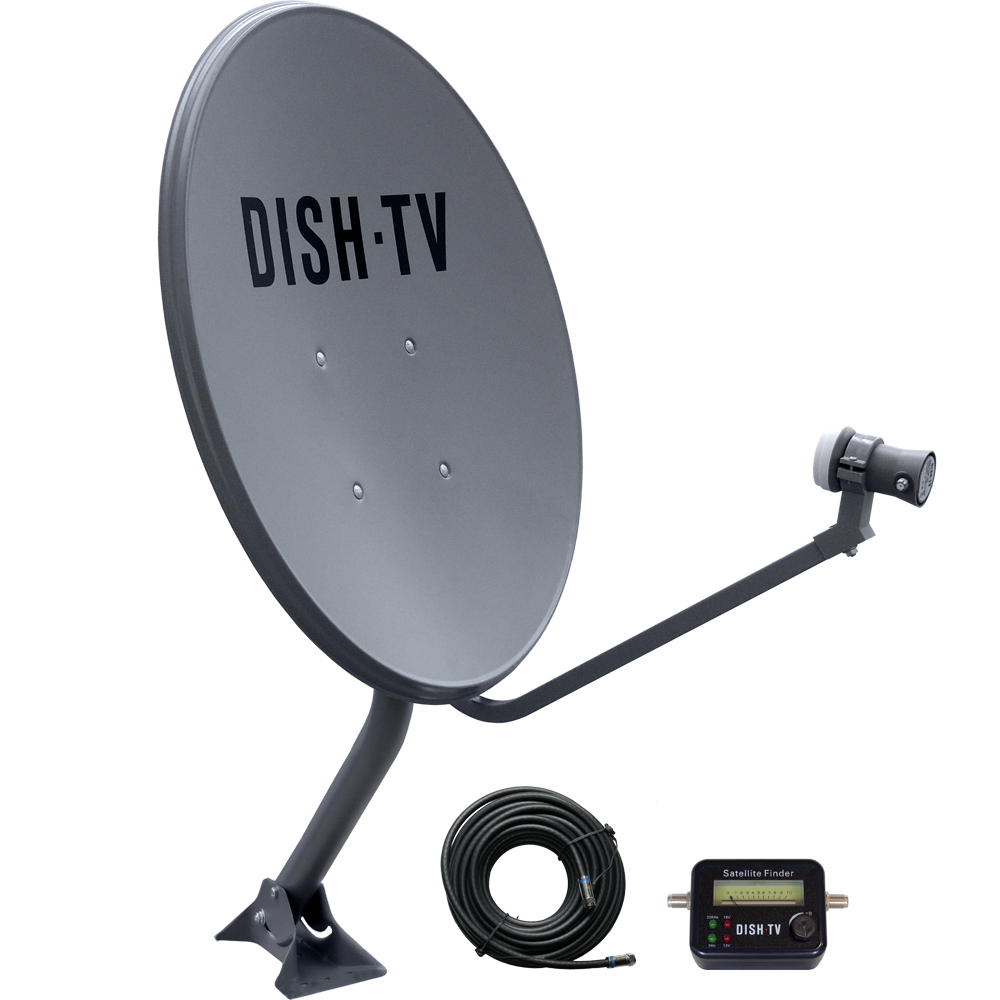 Dish TV. Dish-TV USA. Satellite TV Antenna History.