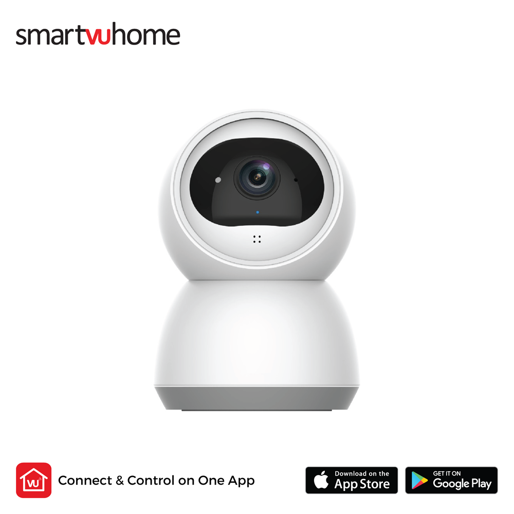 SmartVU Home™ Pan & Tilt Indoor Wi-Fi Smart Camera (Refurbished)