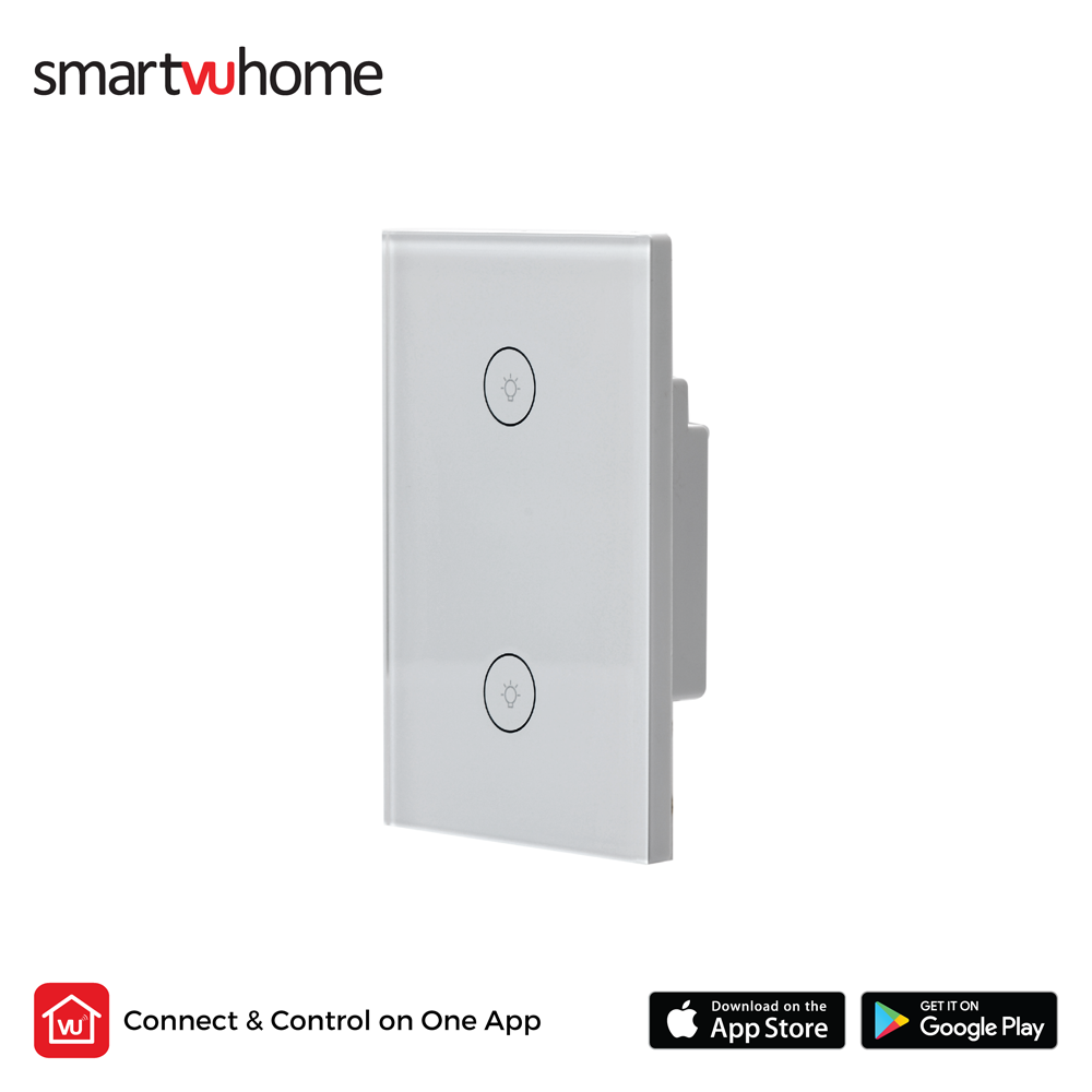 SmartVU Home™ Smart Touch Light Switch - Double