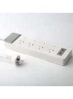 SmartVU Home™ Smart 4 Way Power Board With 2 USB Ports