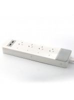 SmartVU Home™ Smart 4 Way Power Board With 2 USB Ports