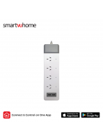 SmartVU Home™ Smart 4 Way Power Board With 2 USB Ports