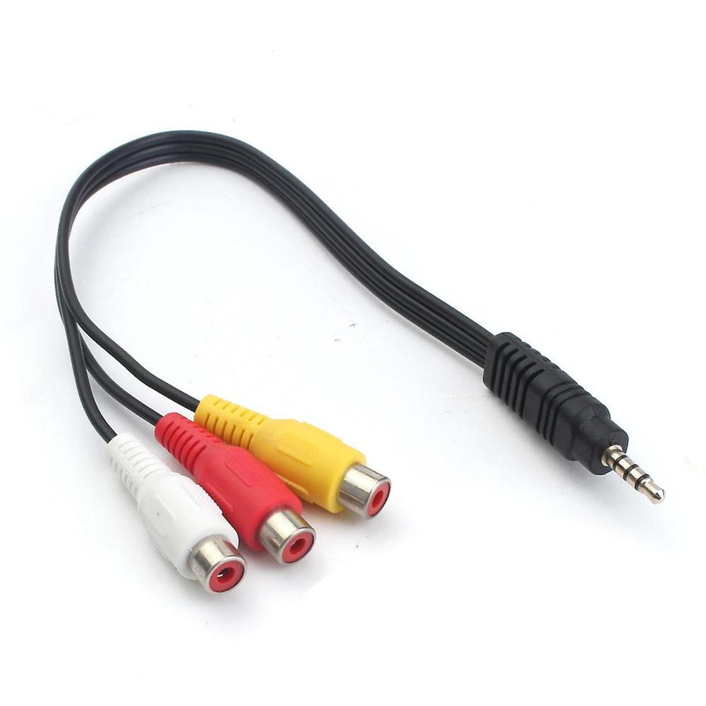 AV Adapter Cable for the SAT1 - 3.5mm Male to RCA Female