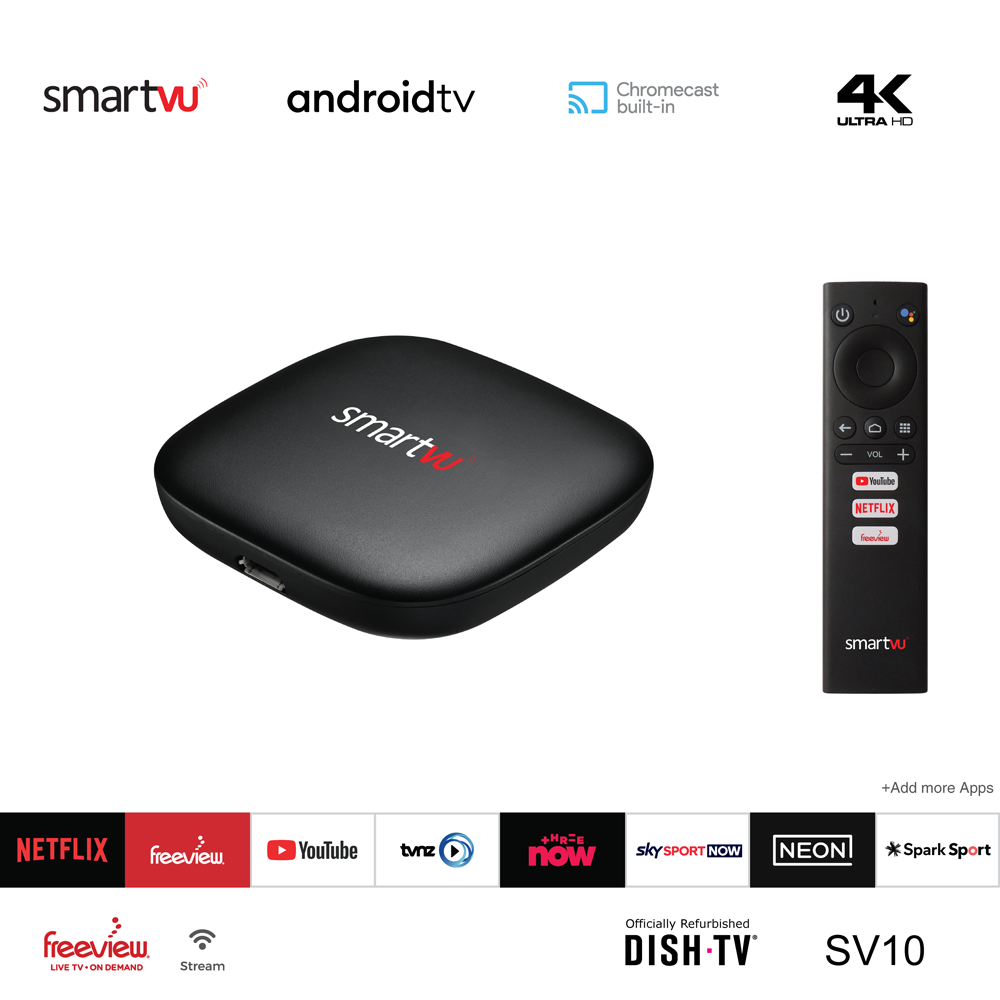 SmartVU X - SV10 - Android TV Dongle (Refurbished)